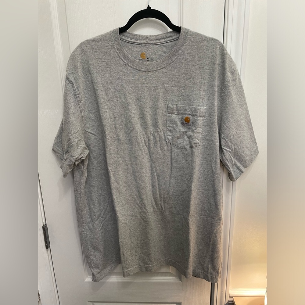 grey carhartt t shirt